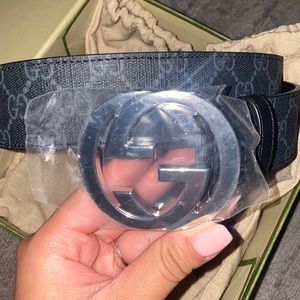 NEW Gucci Belt GG buckle